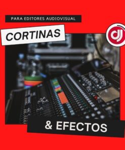 Cortinas y efectos para edición audiovisual