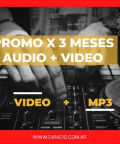 AUDIO & VIDEO PROMO X TRES MESES